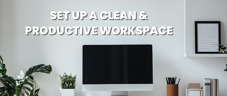 Home Office Makeover: How to Set Up a Clean & Productive Workspace