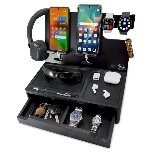 Nightstand or Desk Organizer for Cellphone, Watches & Accessories (MZ)