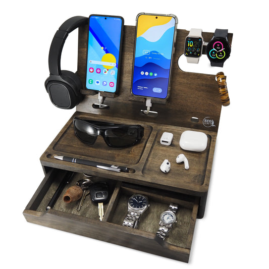 Nightstand or Desk Organizer for Cellphone, Watches & Accessories (MZ)