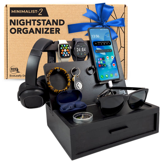 Nightstand or Desk Organizer for Cellphone, Watches & Accessories (M2)