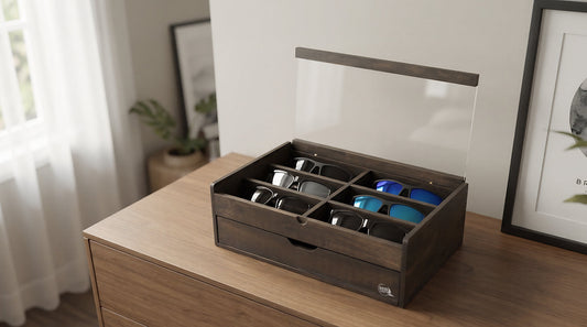 How to Store and Display Sunglasses at Home With Solutions Like an Eyewear Organizer