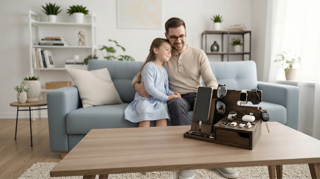 Why Wooden Organizers Make Better Father's Day Gifts Than Another Tie or Gadget