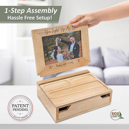 Wooden Photo Frame Box