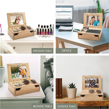 Wooden Photo Frame Box