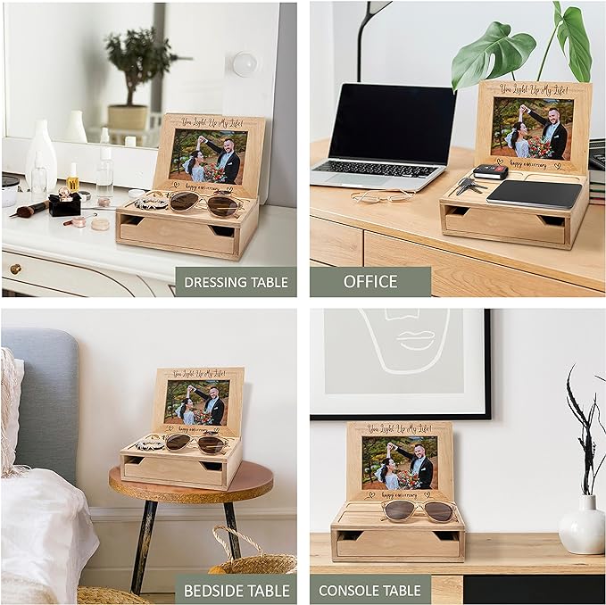 Wooden Photo Frame Box