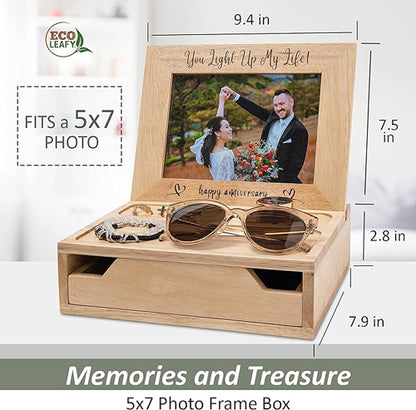 Wooden Photo Frame Box