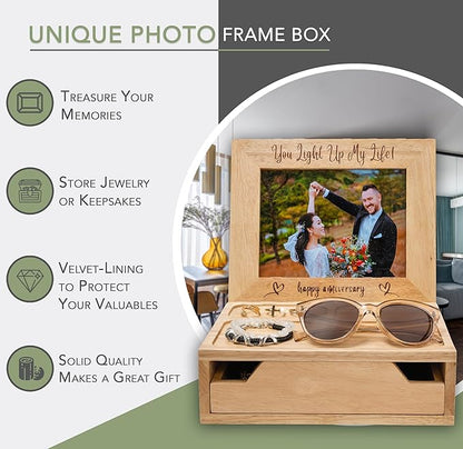 Wooden Photo Frame Box