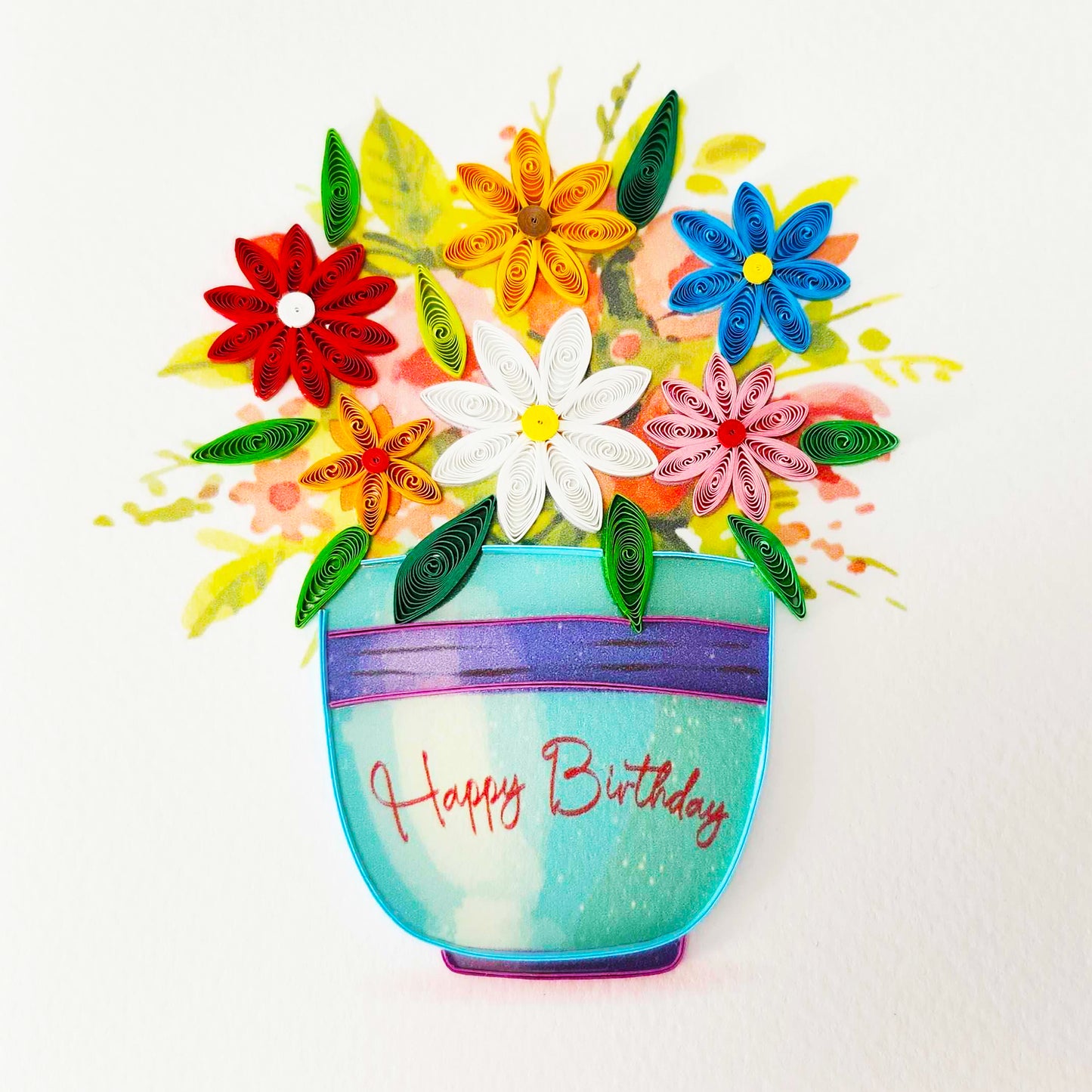 8-Daisies In Pot