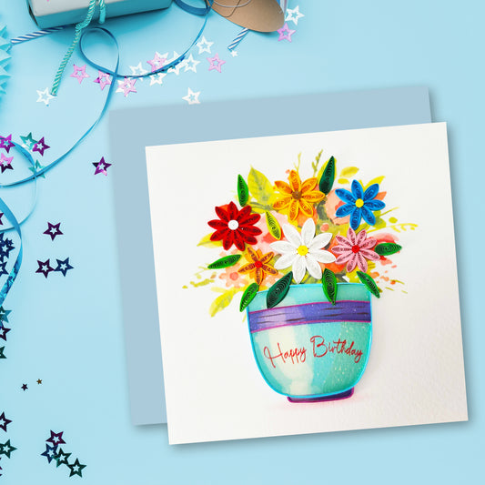 Main-Daisies In Pot