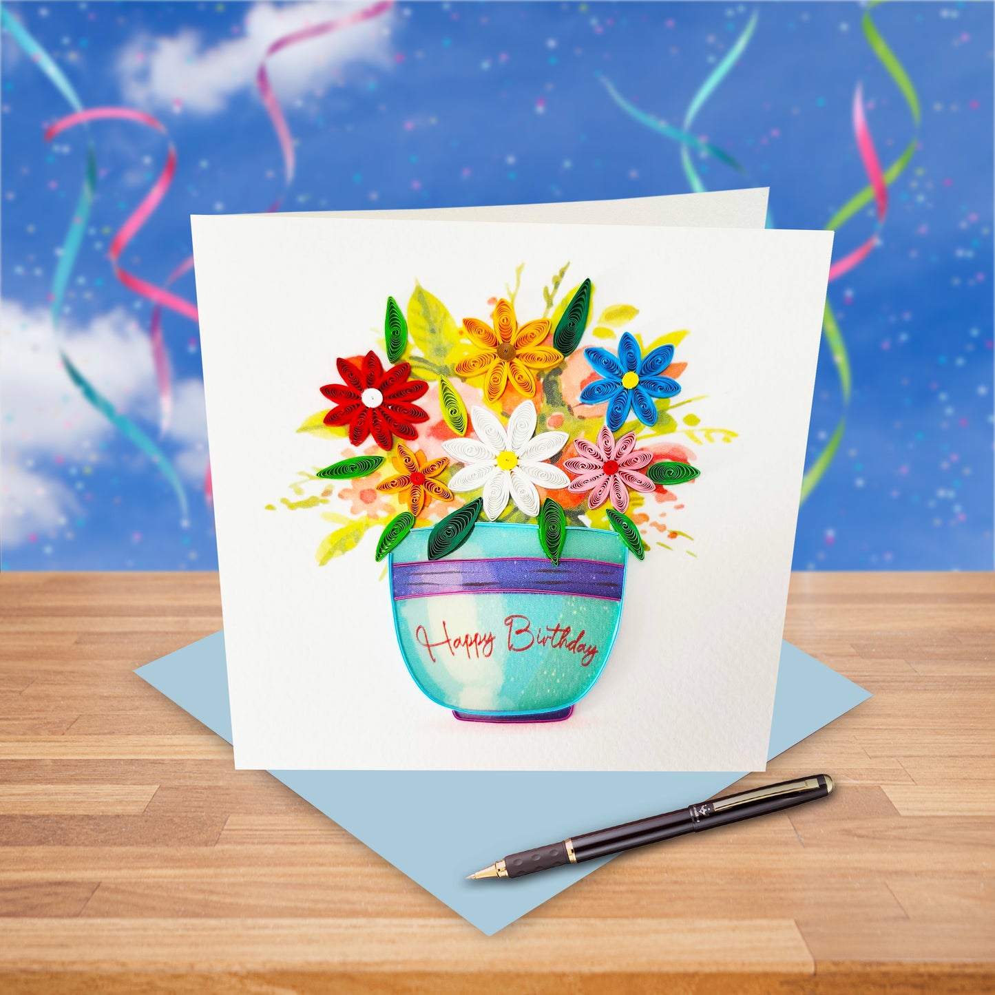 3-Daisies In Pot
