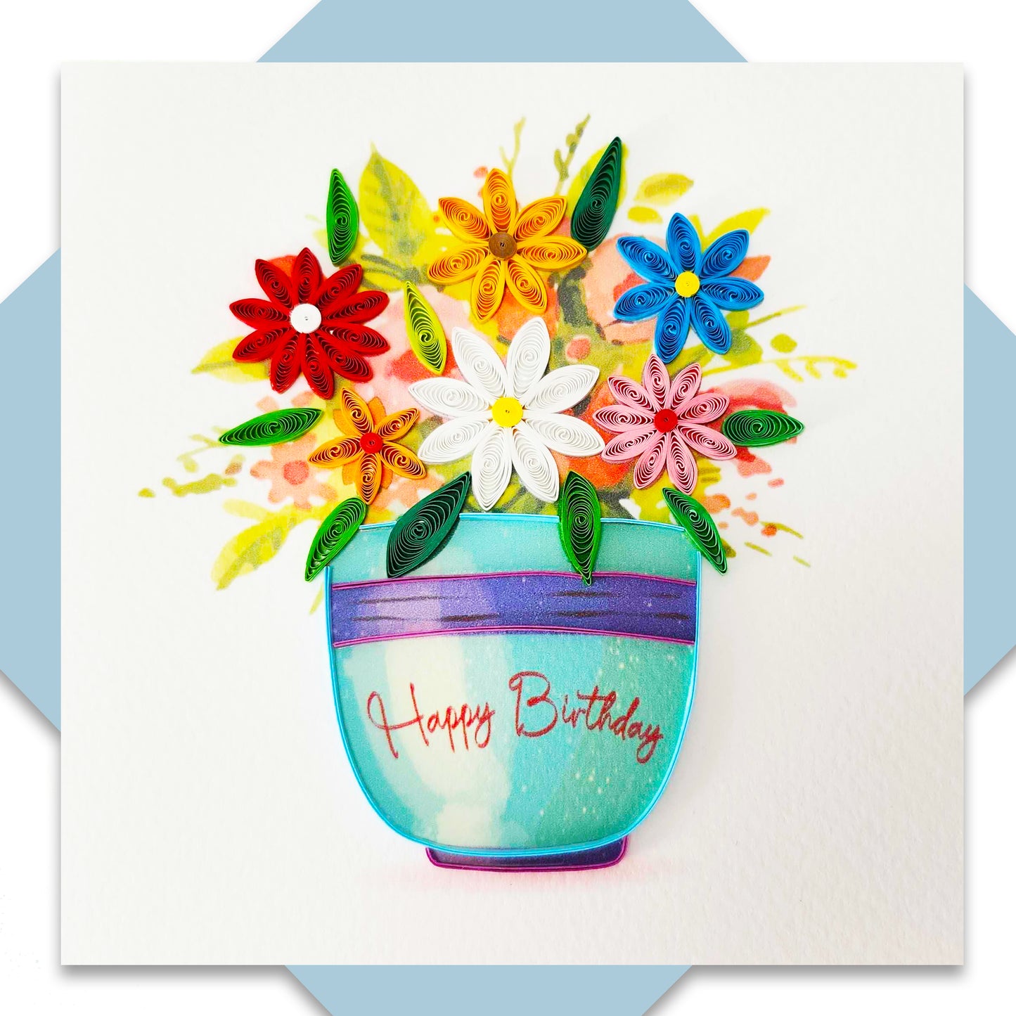 5-Daisies In Pot
