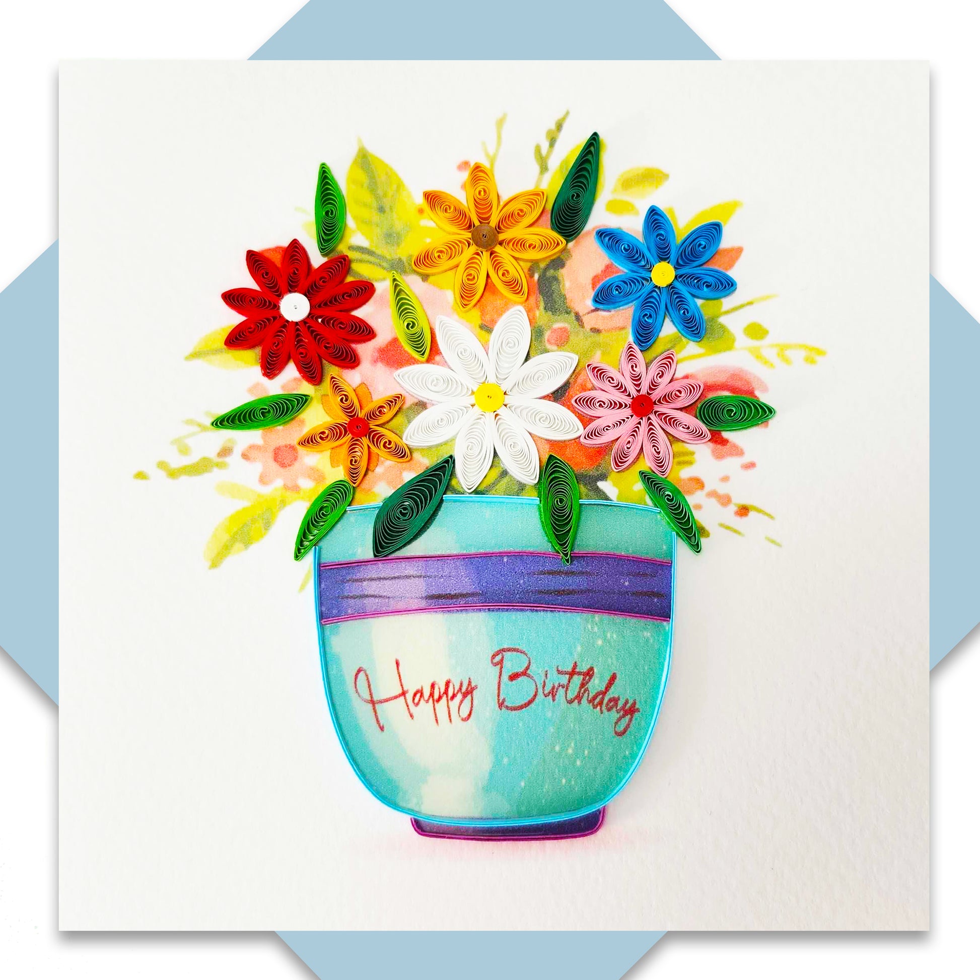5-Daisies In Pot